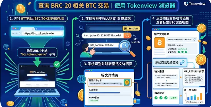 BTC链上交易记录查询教程2026最新图文版