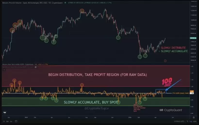 比特币(BTC)短期持有者成本基础升至9.2万美元,此价位成下一价格关键目标