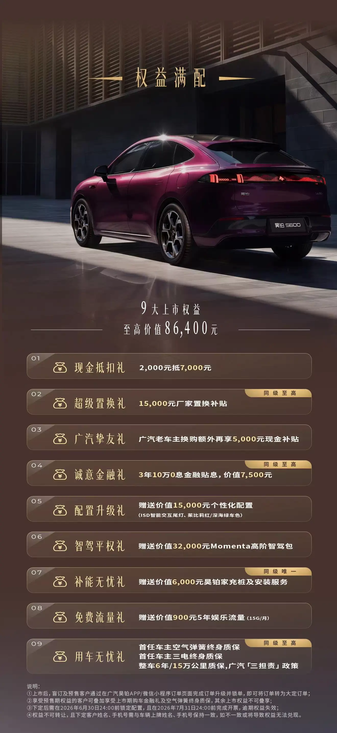 广汽昊铂S600上市:权益价17.99万-19.99万元