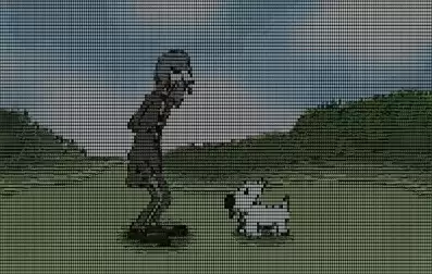 用文字播放视频：ASCII实现渲染360p 30fps！