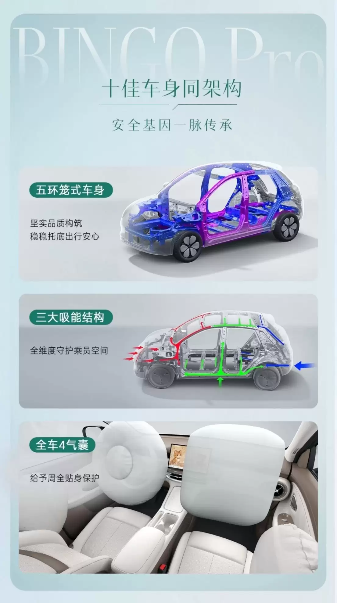 短途出游选五菱缤果Pro纯电小车，外出乘坐适配贴心