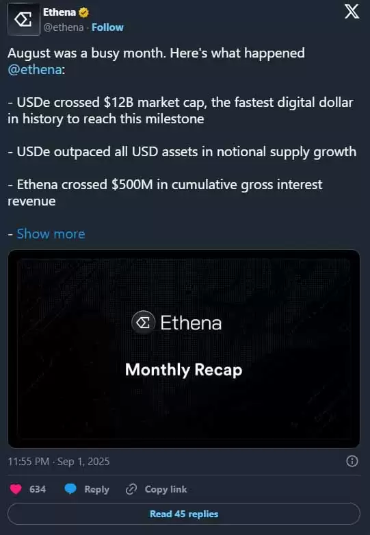 什么是 Ethena？ENA 加密背后的合成美元,一文解析