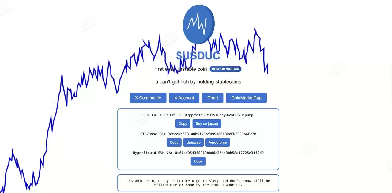 什么是不稳定币 (USDUC) 币?运作机制、USDUC代币功能介绍