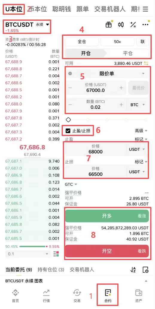 币安止损和止盈订单是什么?有什么区别?怎么设置?