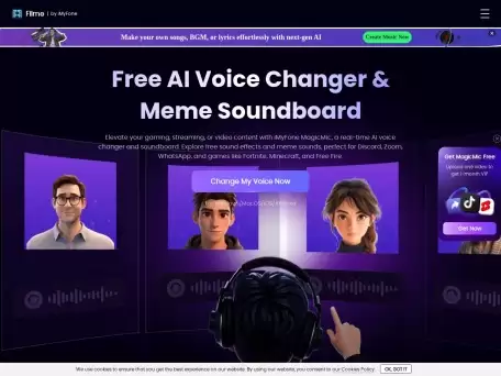 iMyFone MagicMic-iMyFone Filme provides multiple voice editing tools to turn your powerful moment