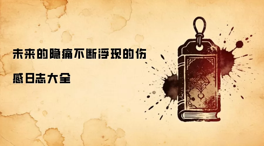 未来的隐痛不断浮现的伤感日志大全