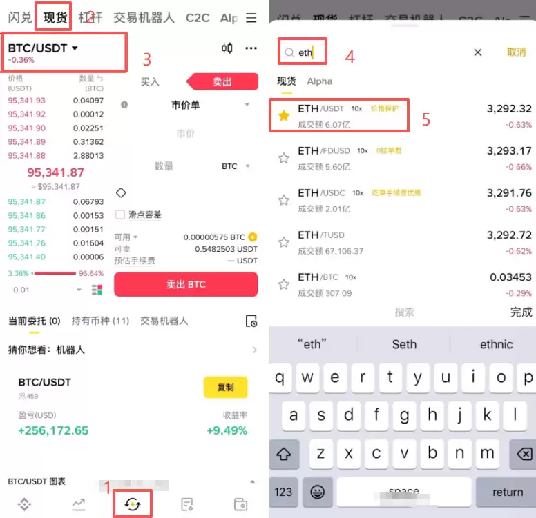 现货交易：买入你的第一个加密货币