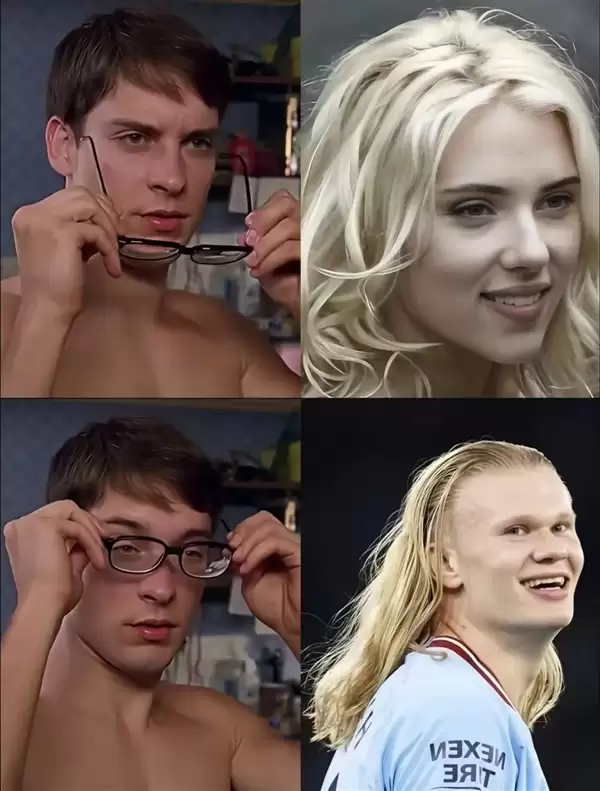 金发长腿不一定是美女！哈兰德成世界杯最火球员