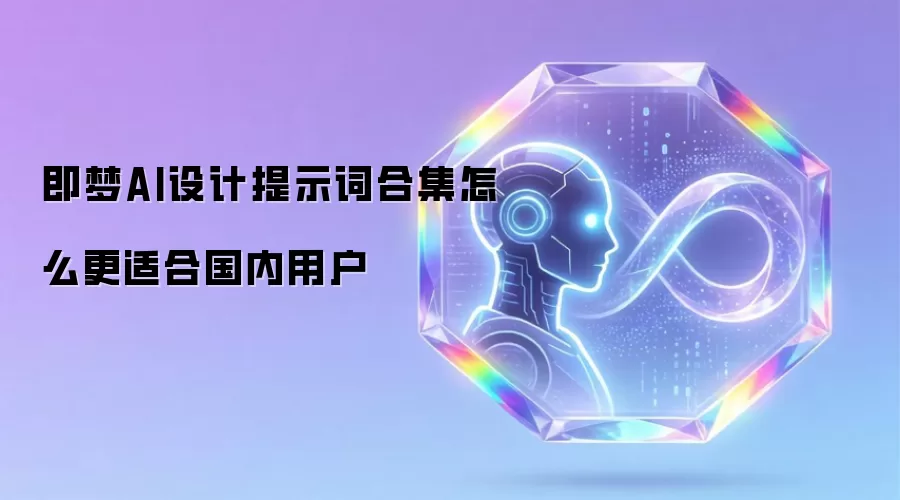 即梦AI设计提示词合集怎么更适合国内用户