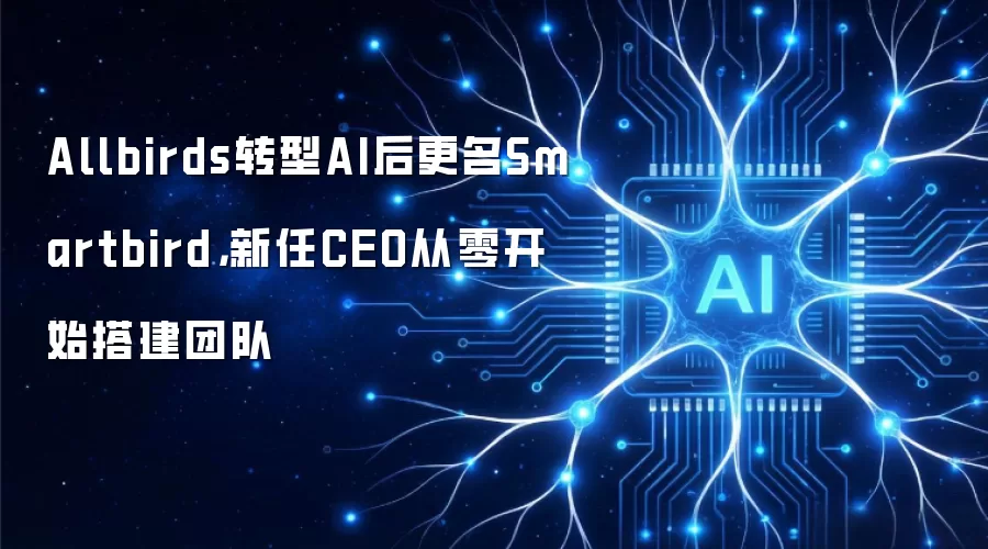 Allbirds转型AI后更名Smartbird，新任CEO从零开始搭建团队