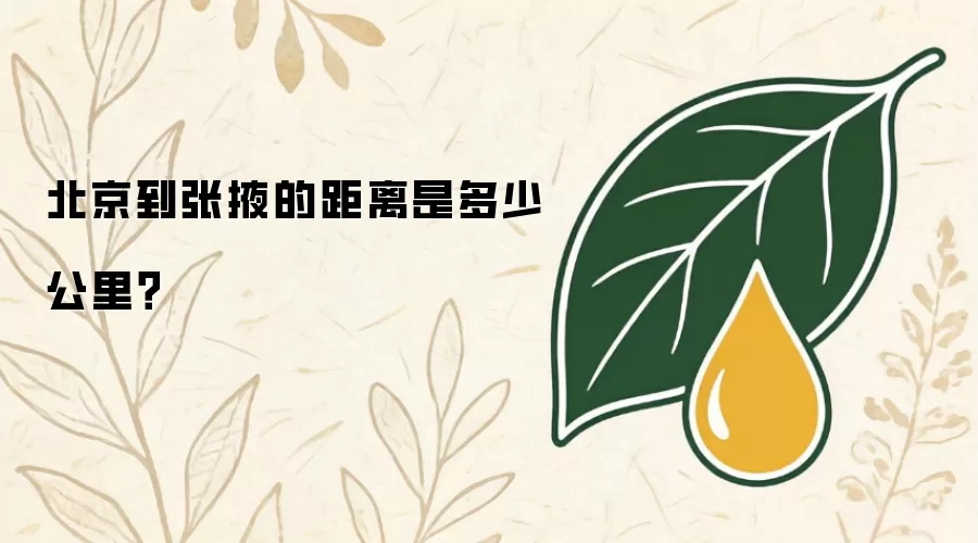 北京到张掖的距离是多少公里？
