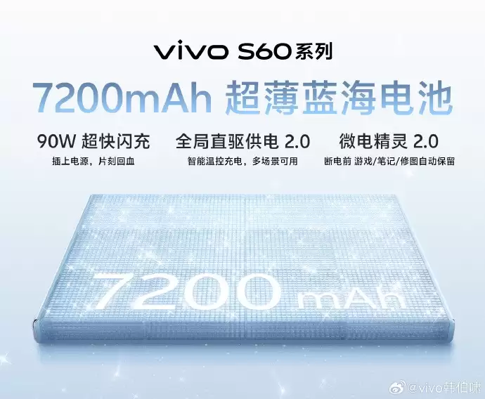 vivo S60系列核心参数曝光!双版本机型5月29日正式亮相