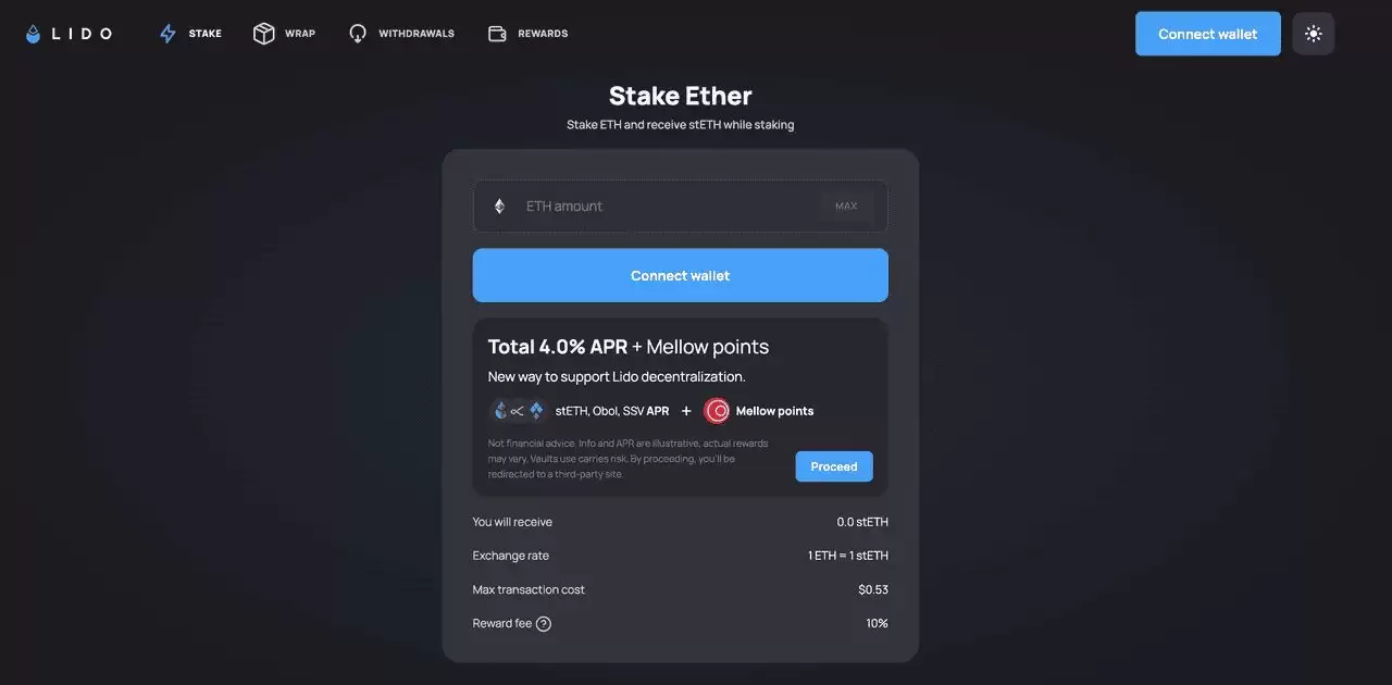 2026年Lido Ethereum 流动质押:如何质押ETH？步骤指南