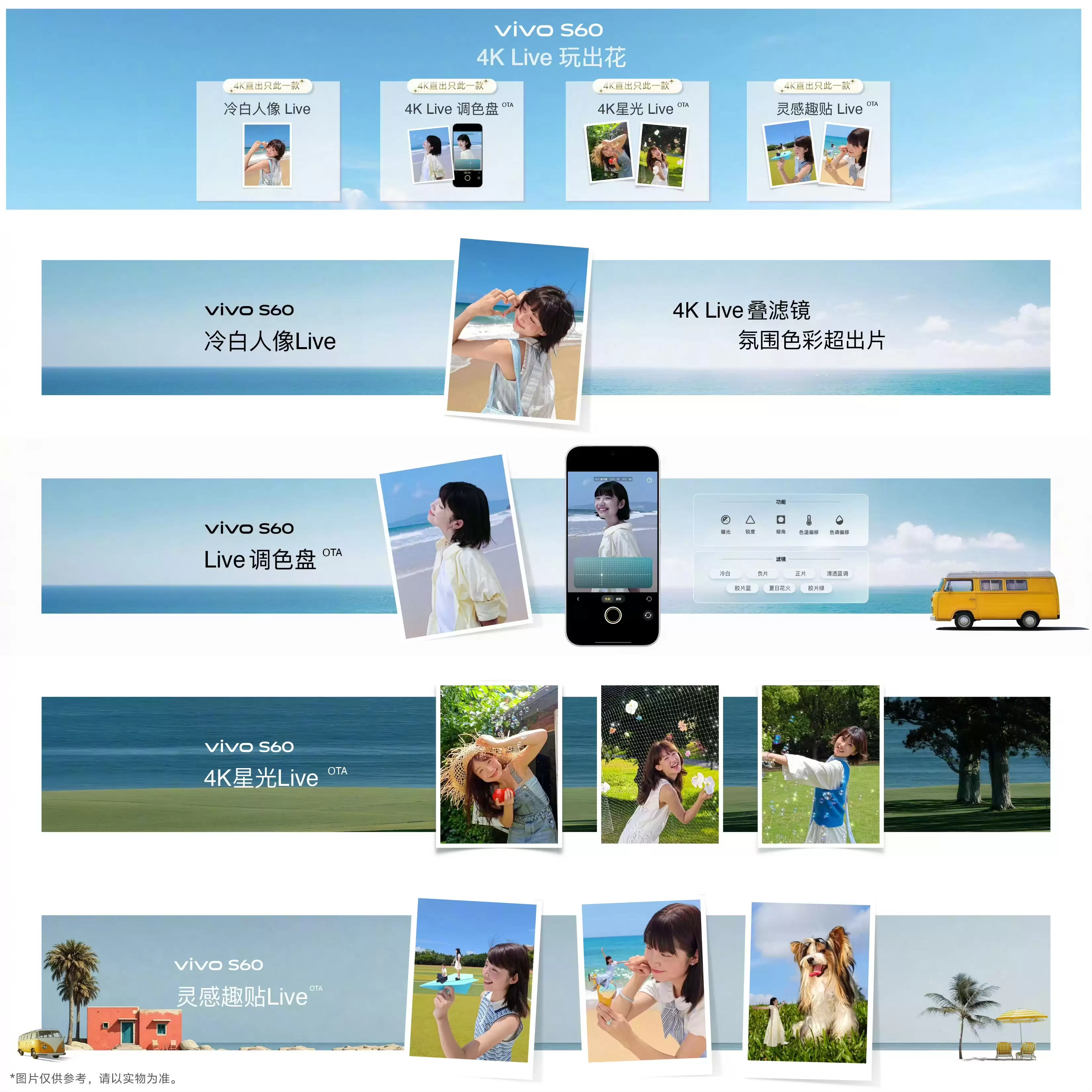 vivo S60系列正式发布:4K Live影像+7200mAh超薄电池,2899元起!