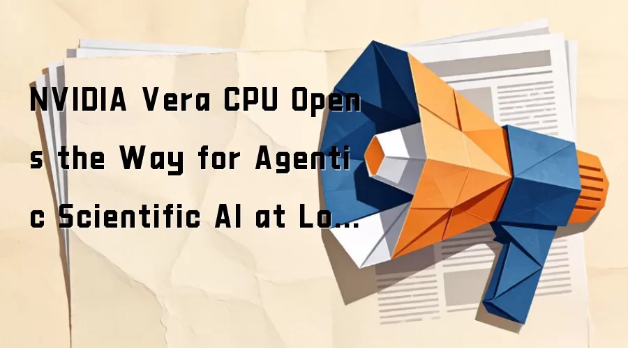 NVIDIA Vera CPU Opens the Way for Agentic Scientific AI at Los Alamos National Laboratory