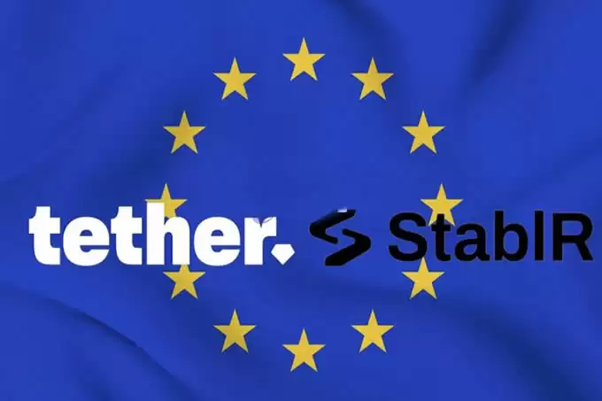 为应对欧盟MiCA法规？Tether投资欧洲稳定币EURR和USDR发行商StablR