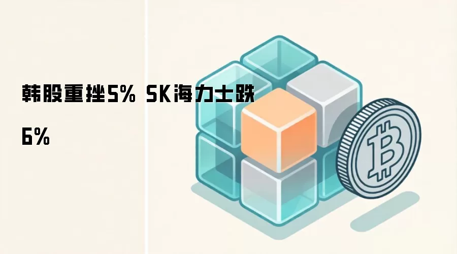 韩股重挫5% SK海力士跌6%