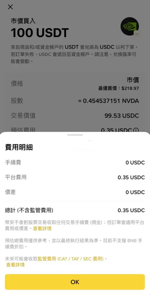 币安交易所美股交易测评