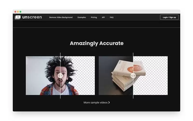 Unscreen – 删除视频背景神器-AI智能视频背景移除工具