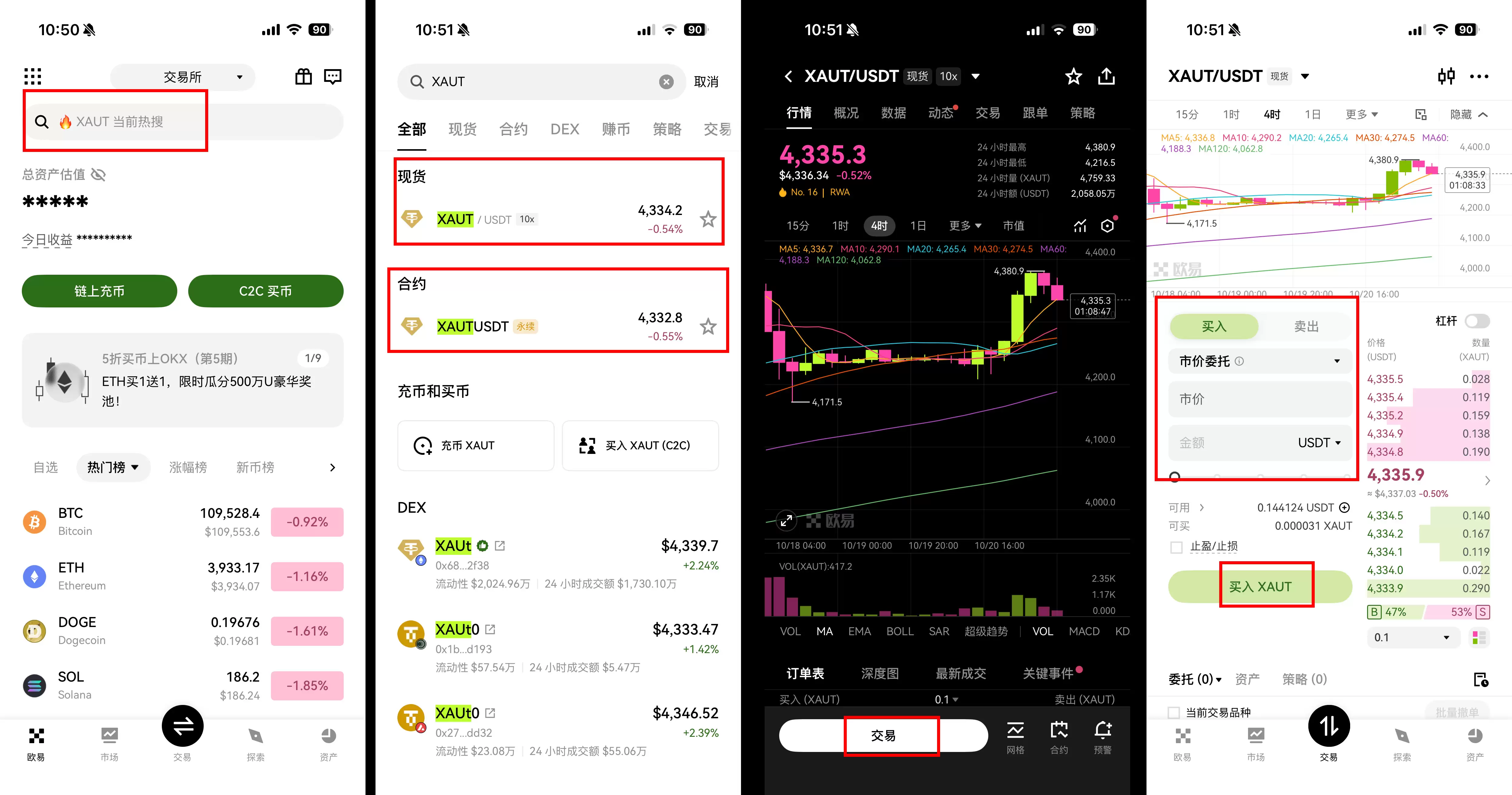 Tether Gold (XAUt)币:它是什么？2026年如何在币安、OKX上交易？