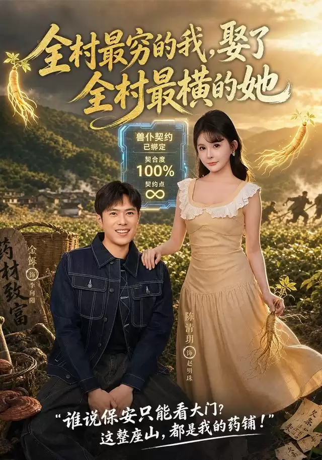 短剧《全村最穷的我，娶了全村最横的她》剧情介绍