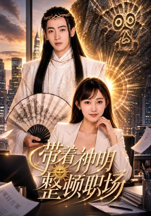 短剧《带着神明整顿职场》剧情介绍