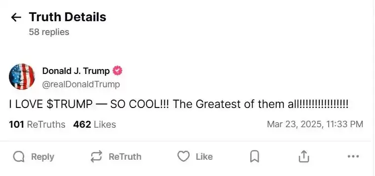 Trump重大节点与代币走势关联性