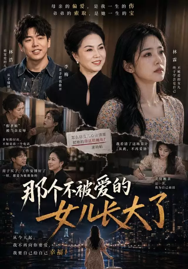 短剧《那个不被爱的女儿长大了》剧情介绍