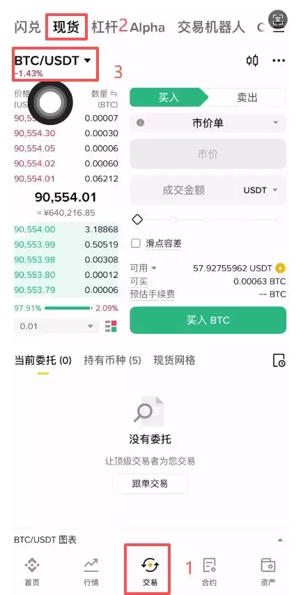 币安出售比特币教程