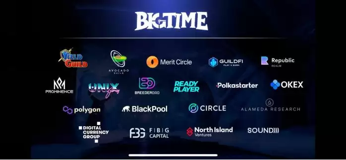 Big Time代币上线多家交易所 今年或迎高品质链游大爆发