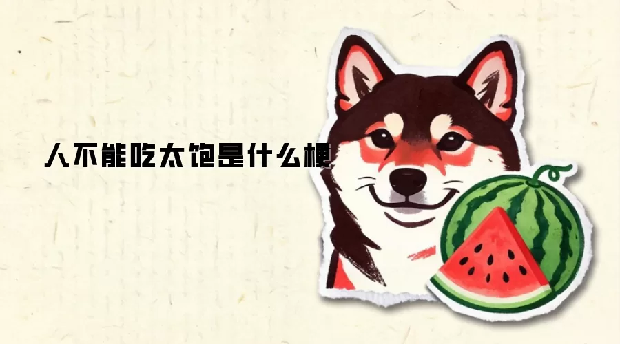 人不能吃太饱是什么梗