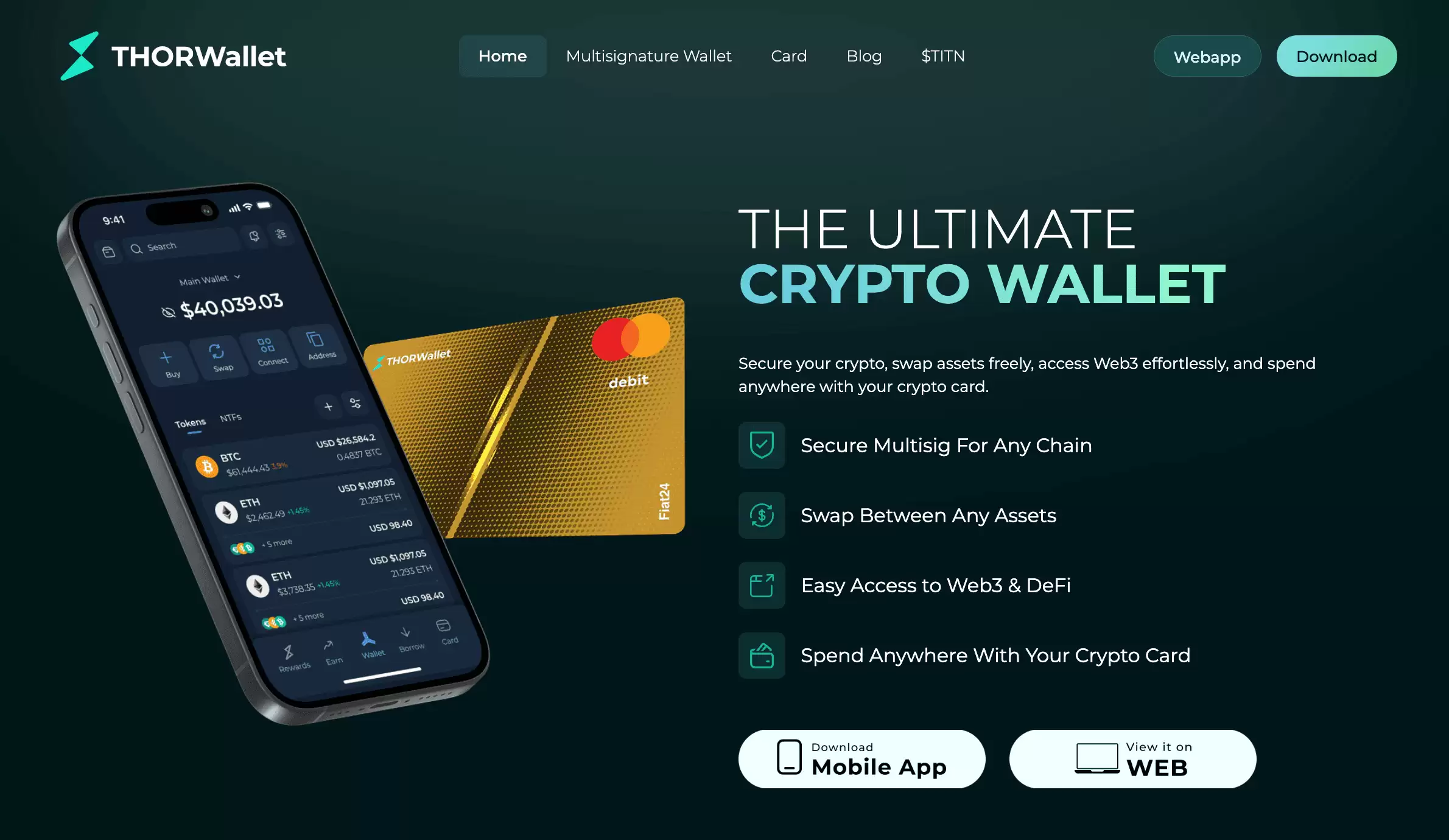 THORWallet (TITN)币是什么?TITN代币的用途、空投指南介绍