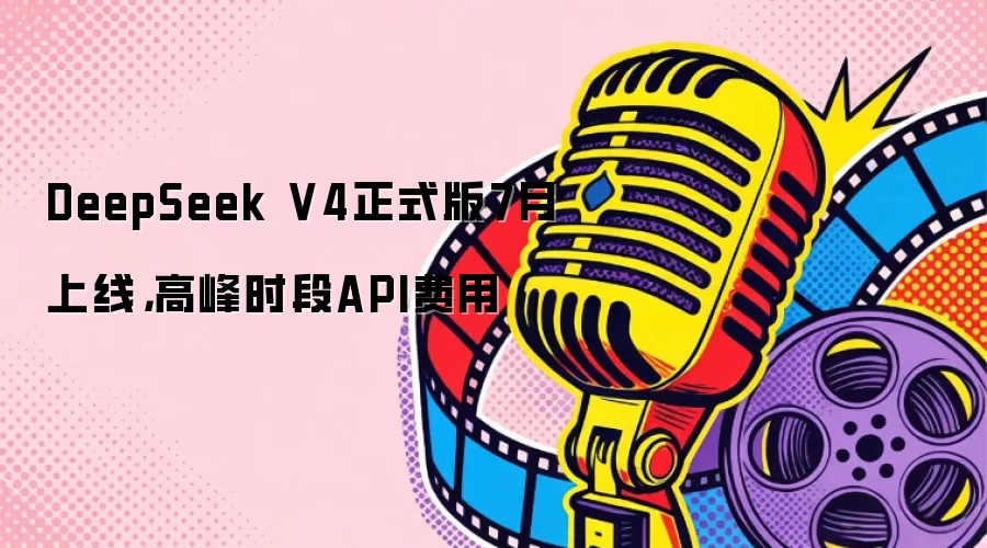 DeepSeek V4正式版7月上线，高峰时段API费用