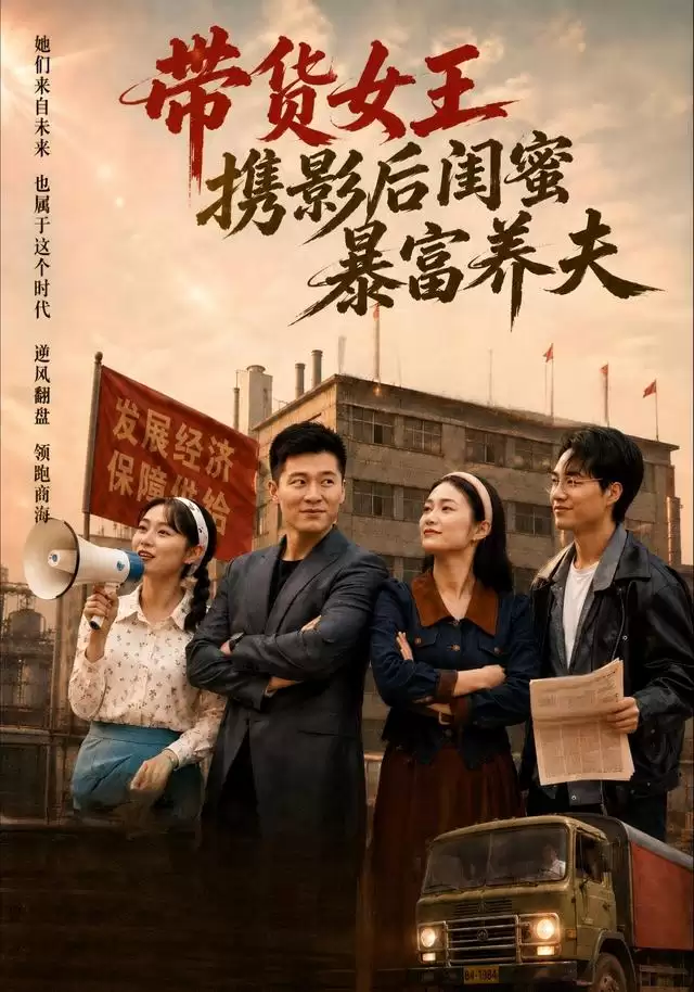 短剧《带货女王携影后闺蜜暴富养夫》剧情介绍