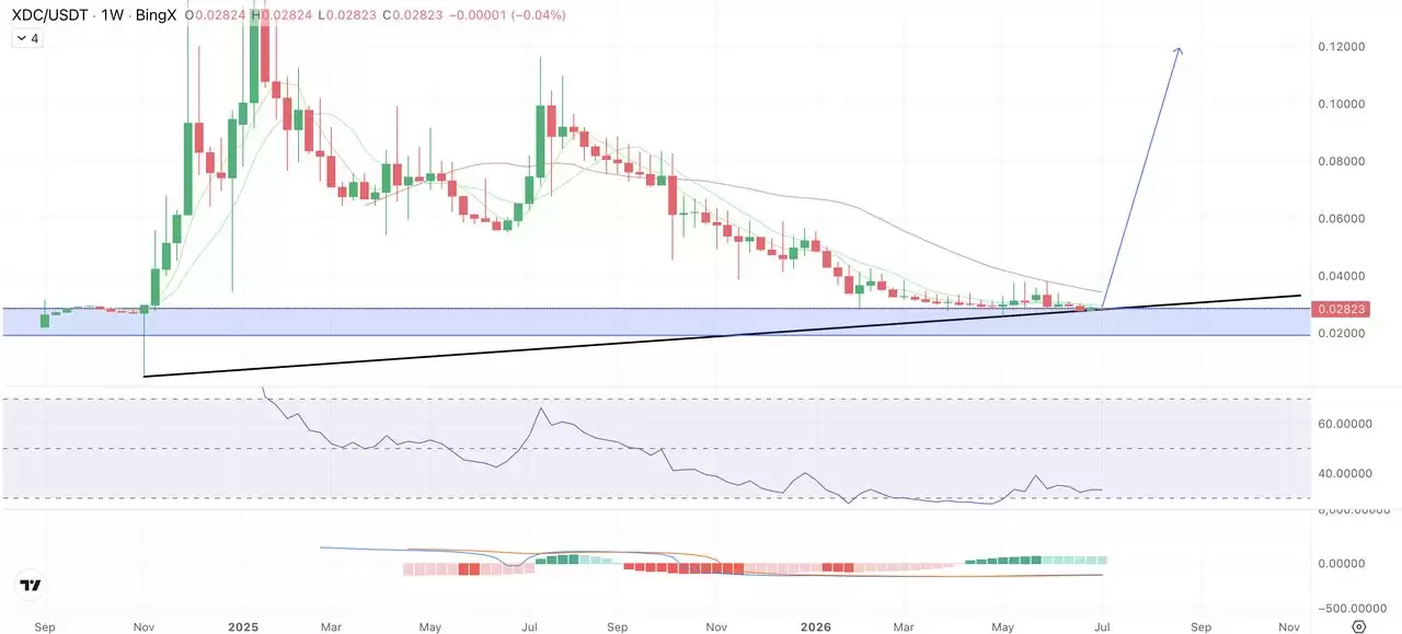 XDC Network (XDC)币价格预测 2026-2030:RWA应用能否推动 XDC上涨？