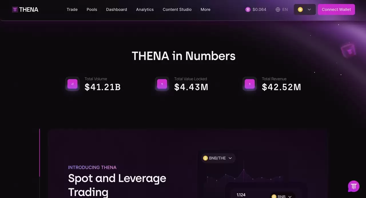 什么是Thena (THE)币？BNB Chain 顶级去中心化流动性基础设施