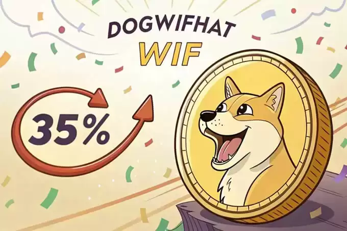 基于Solana的Wif Memecoin闪烁看涨信号