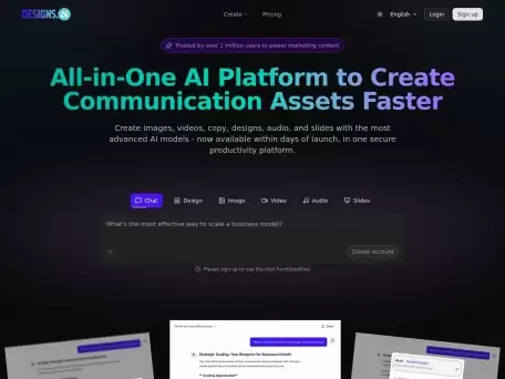 Designs.ai-Designs.ai 可帮助您节省时间、降低成本并简化您的工作流程