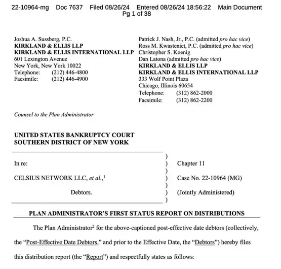 FTX破产案波折不断!Celsius不服法院裁定再度上诉