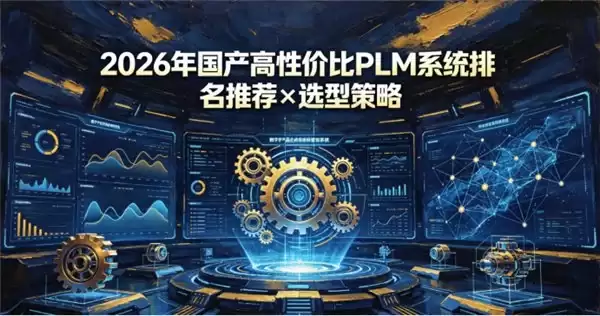 2026年国产高性价比PLM系统排名推荐·选型策略