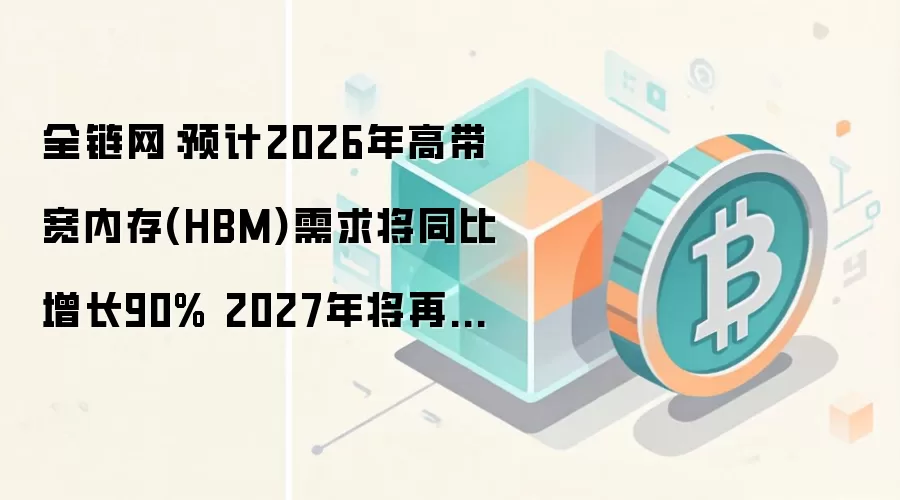 全链网:预计2026年高带宽内存(HBM)需求将同比增长90% 2027年将再增长77%