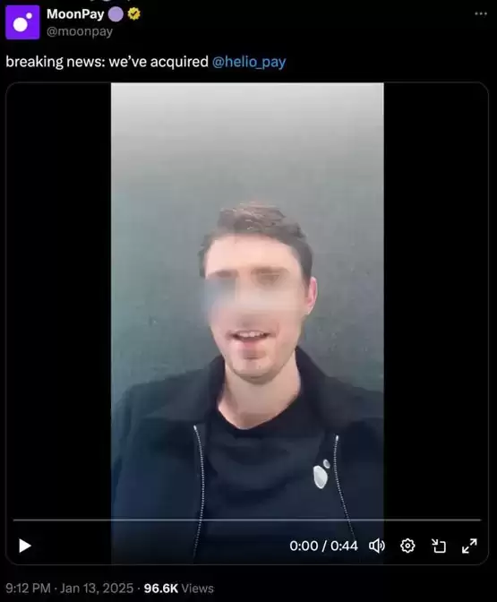 MoonPay收购Solana上Helio！盼能整合技术以提升加密货币支付效率