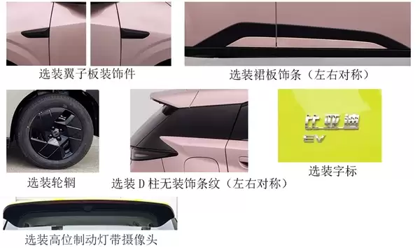 全新比亚迪海鸥现身：车身加长至A0级 可选激光雷达