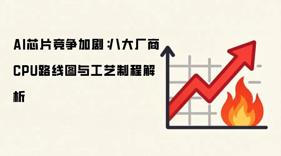 AI芯片竞争加剧：八大厂商CPU路线图与工艺制程解析