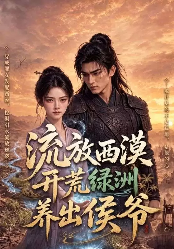 短剧《流放西漠开荒绿洲养出侯爷》剧情介绍