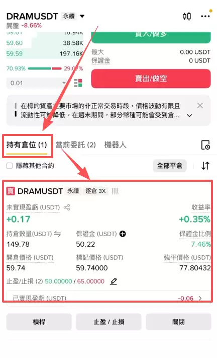 币安怎么做多做空DRAM？U本位合约操作方法2026