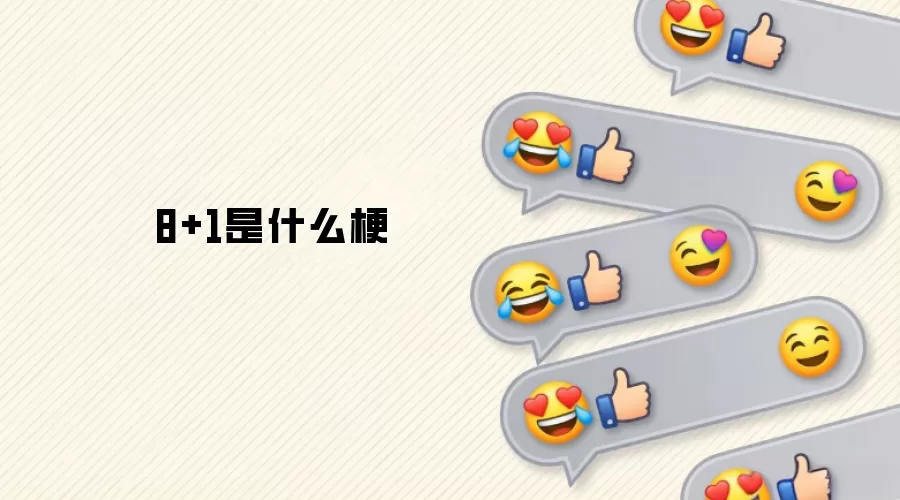 8+1是什么梗