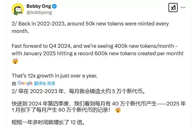 新币激增 12 倍:分析师警告流动性危机,山寨币季或将推迟