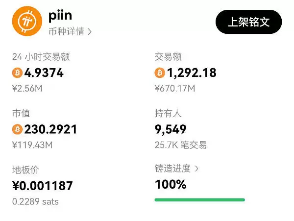全面解读比特币铭文piin的叙事及潜力
