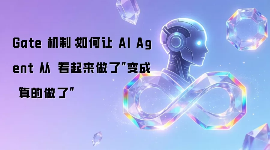 Gate 机制：如何让 AI Agent 从“看起来做了”变成“真的做了”